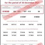 thai lottery 30 december 2021
